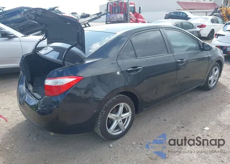 2015 Toyota Corolla Le из США, поврежденный, VIN 5YFBURHE4FP341658